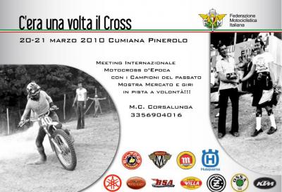 Nel Torinese, il 20 e 21 di marzo, torna "C'era una volta il cross", evento per le moto d’epoca